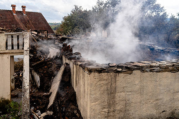 Professional Fire Damage Removal technician working in Quakertown, PA